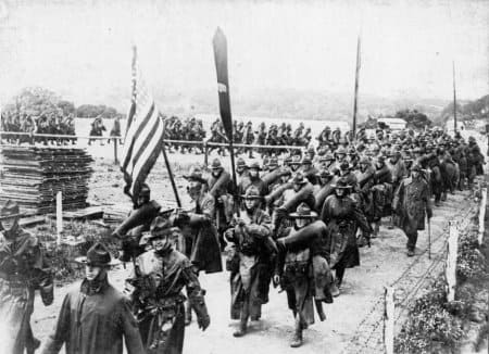 Первая мировая война (1917) - Вступление в войну США