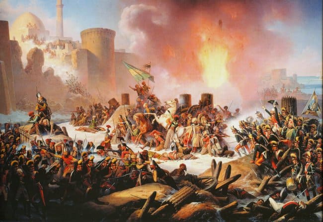 Русские войска штурмом взяли крепость Очаков (1788)