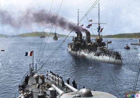 Первая мировая война - развертывание военно-морских сил