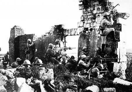 Первая мировая война (1914) - Марнская битва и сражение на р. Эна