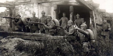 Первая мировая война (1918) - военные действия на Восточном и Кавказском фронтах