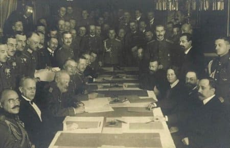 Брестский мир - Первая мировая война (1918)