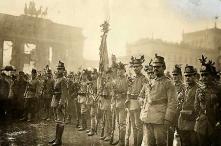 Капитуляция союзников Германии - Первая мировая война (1918)