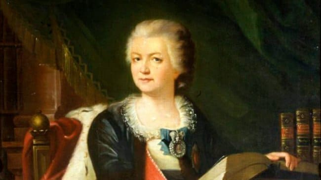 Умерла Екатерина Дашкова, княгиня, автор мемуаров о Екатерине II (1810)
