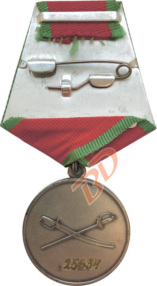 Медаль Суворова оборотная сторона