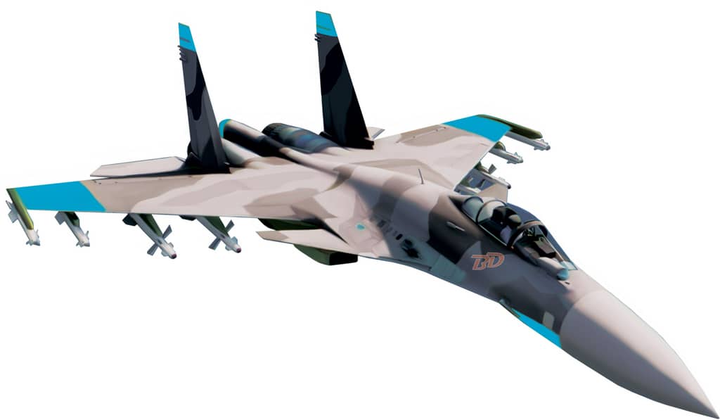 Самолет Су-37