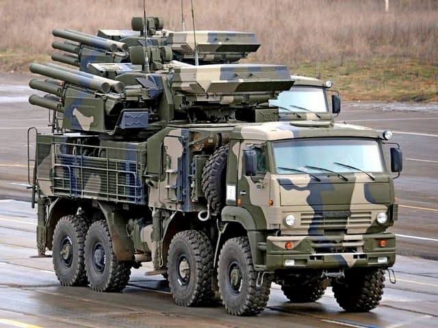 Зенитный ракетно-пушечный комплекс "Панцирь-С" (Россия)