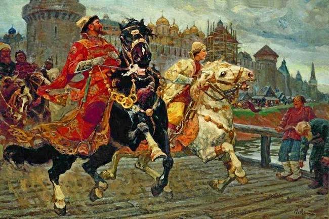 Войско Ивана Грозного появилось под стенами Новгорода (1560)