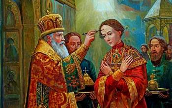 Венчание на царство великого князя Московского и Всея Руси Ивана IV Васильевича (1547)