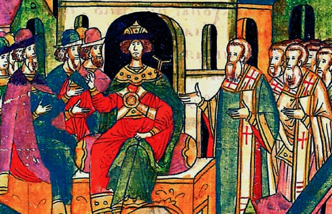 Коронование Димитрия, внука Великого Князя Иоанна III