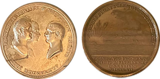 Медаль Тильзитский мир (1807)