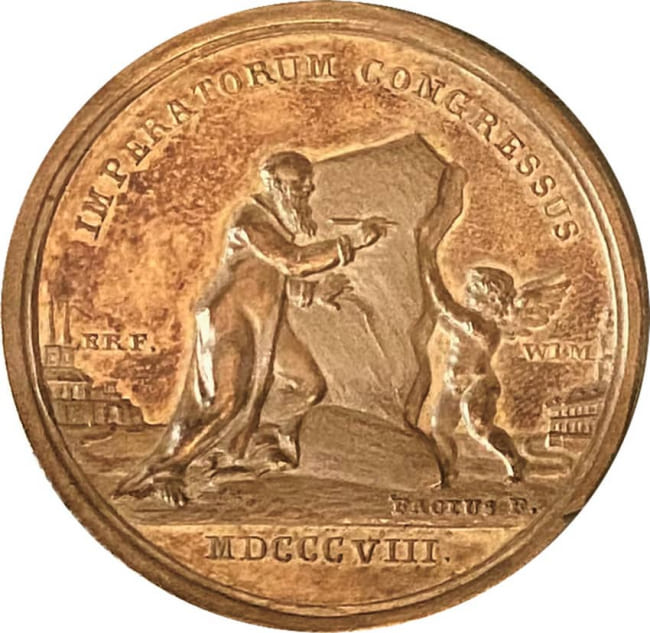 Памятная медаль "Эрфуртский конгресс 1808 года"