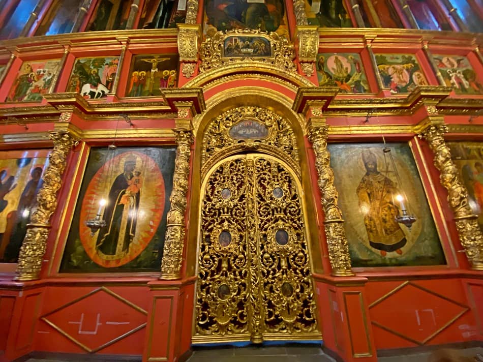 Иконостас Архангельского собора Московского кремля