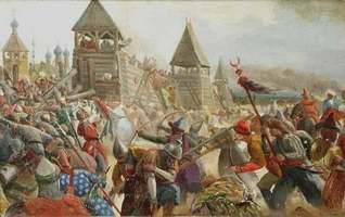 Осада Москвы Тохтамышем 1382 год