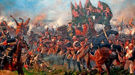 Кунерсдорфское сражение 1 августа 1759 года