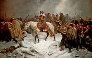 Бегство Наполеона за Неман 23 ноября 1812 года
