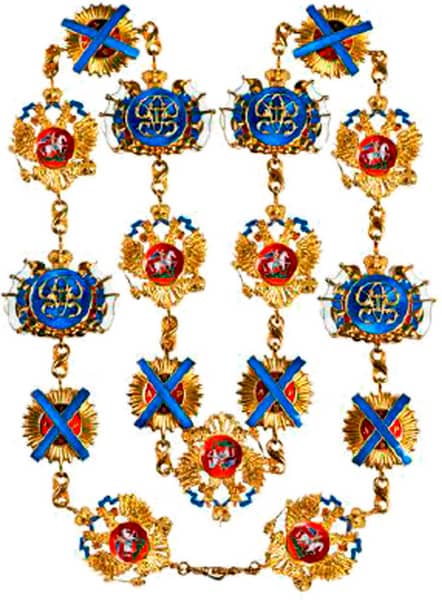 Орденская цень Ордена Андрея Первозванного