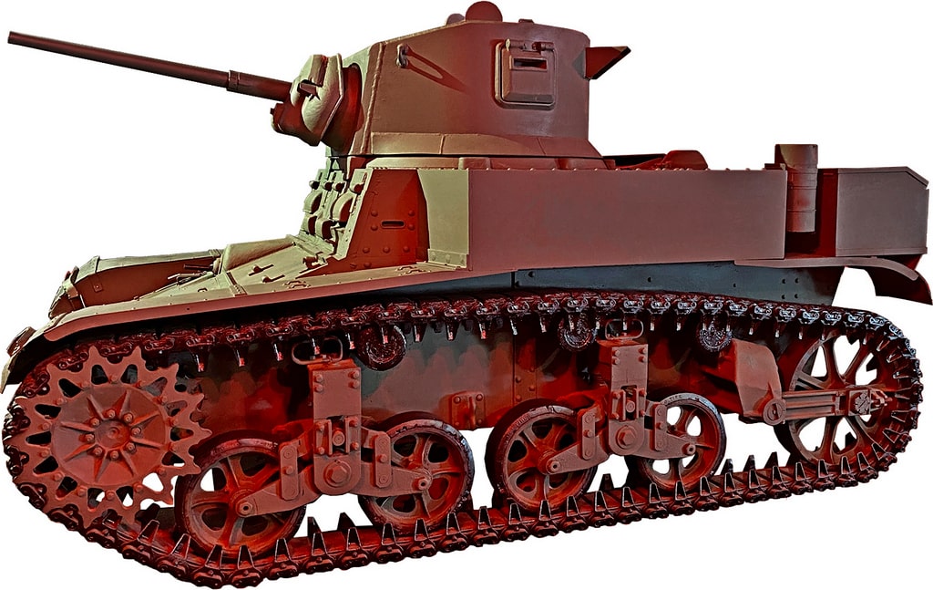 танк M3A1 Stuart III