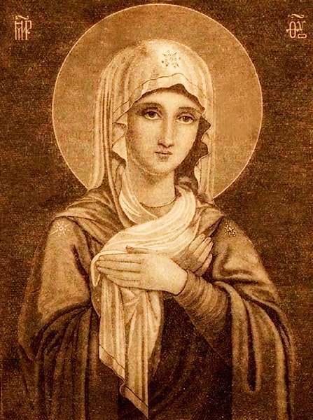 Приснодева Мария