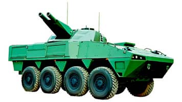 120-мм самоходный миномет Patria AMV AMOS